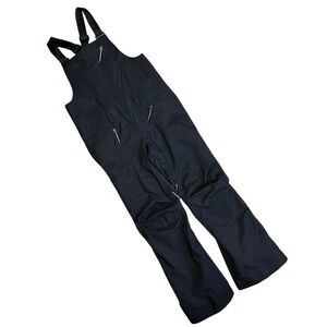 The North Face Shredromper Bib Overall Waterproof Pants DryVent Women M Black
